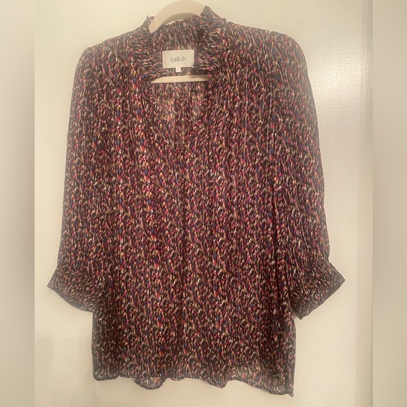 Ba&Sh Sheer Blouse - Picture 1 of 4